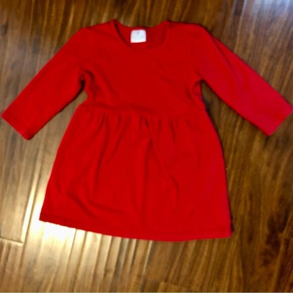 Stripey Candy Cane Santa Infinity Scarf with Red Long Sleeved Size Medium - Picture 3 of 13